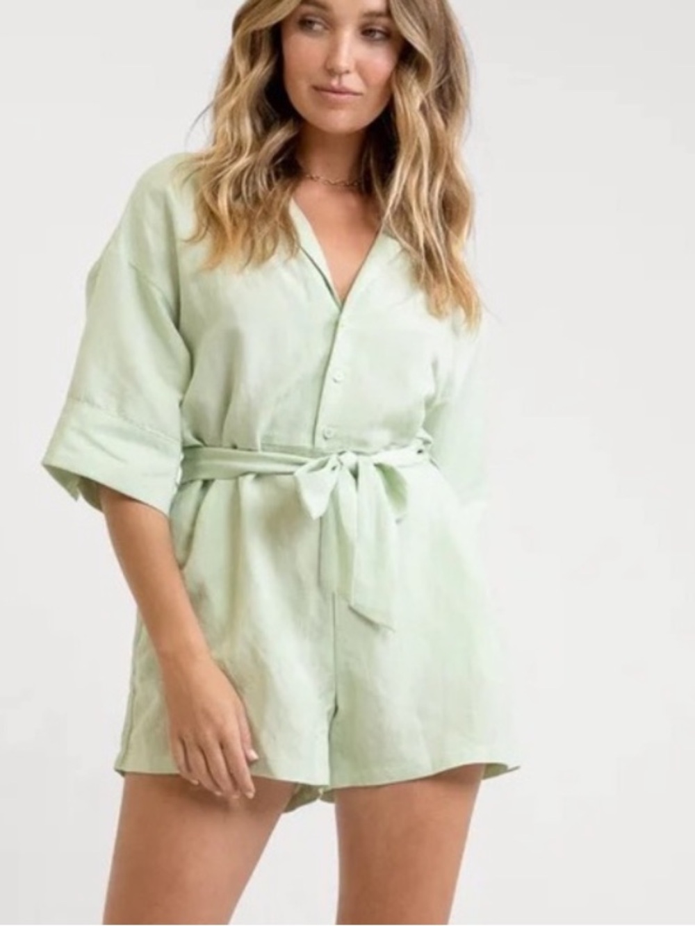 Rhythm. Jumpsuit. Ramie. Medium.
